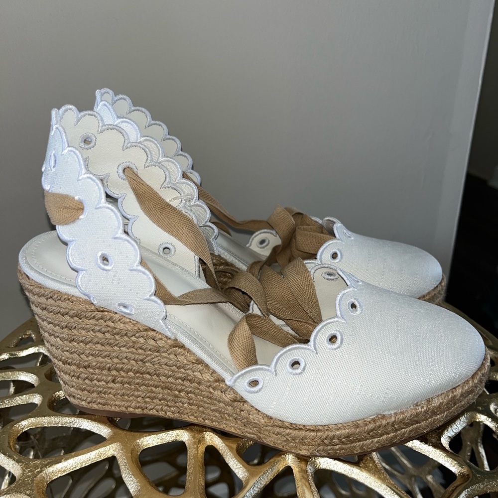 NWOB Larroude Poppy Espadrilles Size 9 - Picture 6 of 7